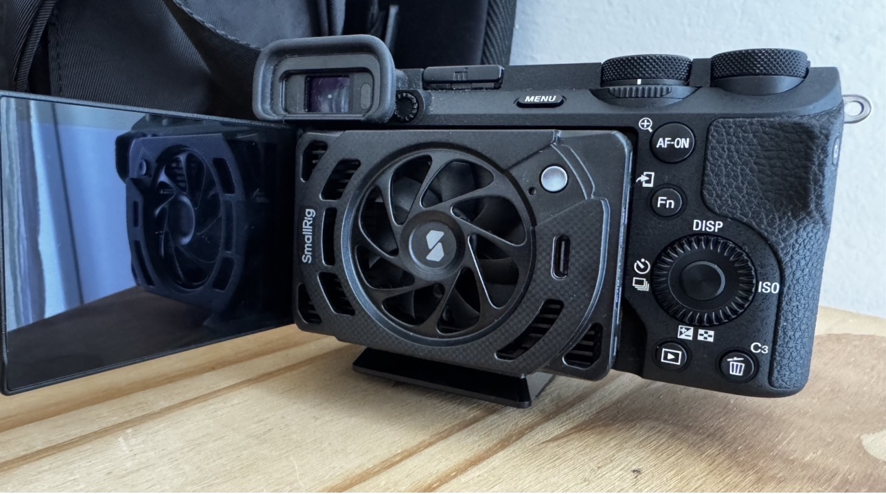 Camera Cooling Fan for Sony | 7000 RPM | Adjustable Speed