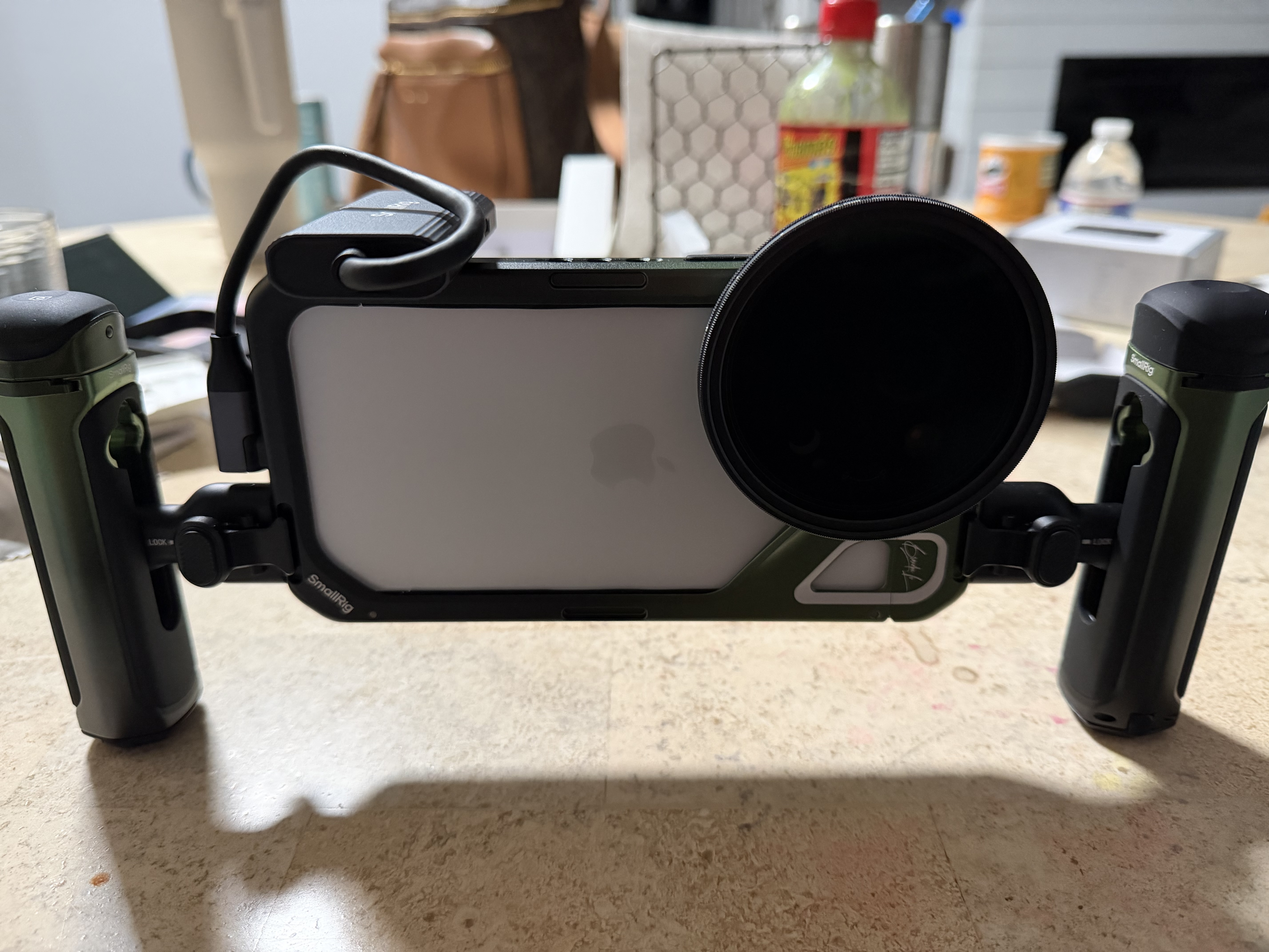 iPhone 15 Pro Max Mobile Video Kit | Phone Cage | Brandon Li