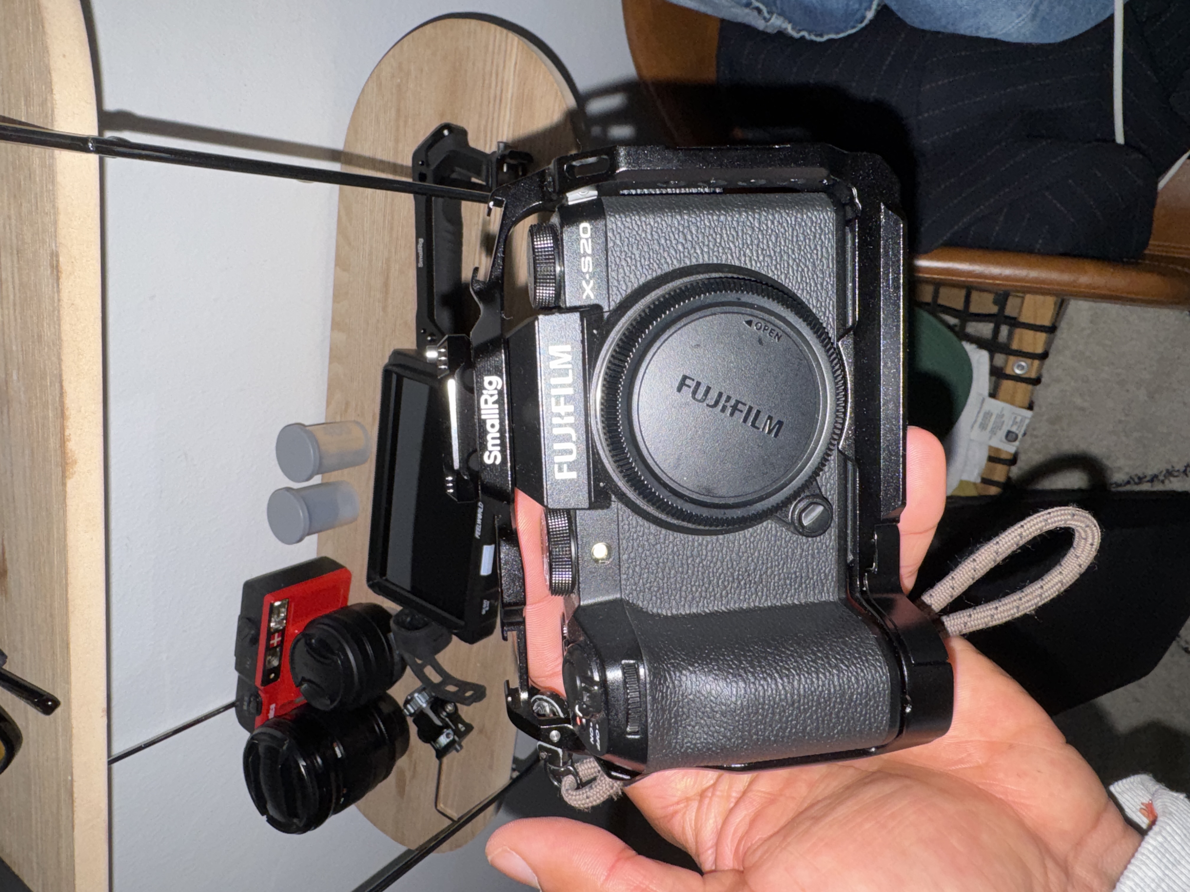 X-S20 Camera Cage | Arca-Swiss QR & NATO Mounts