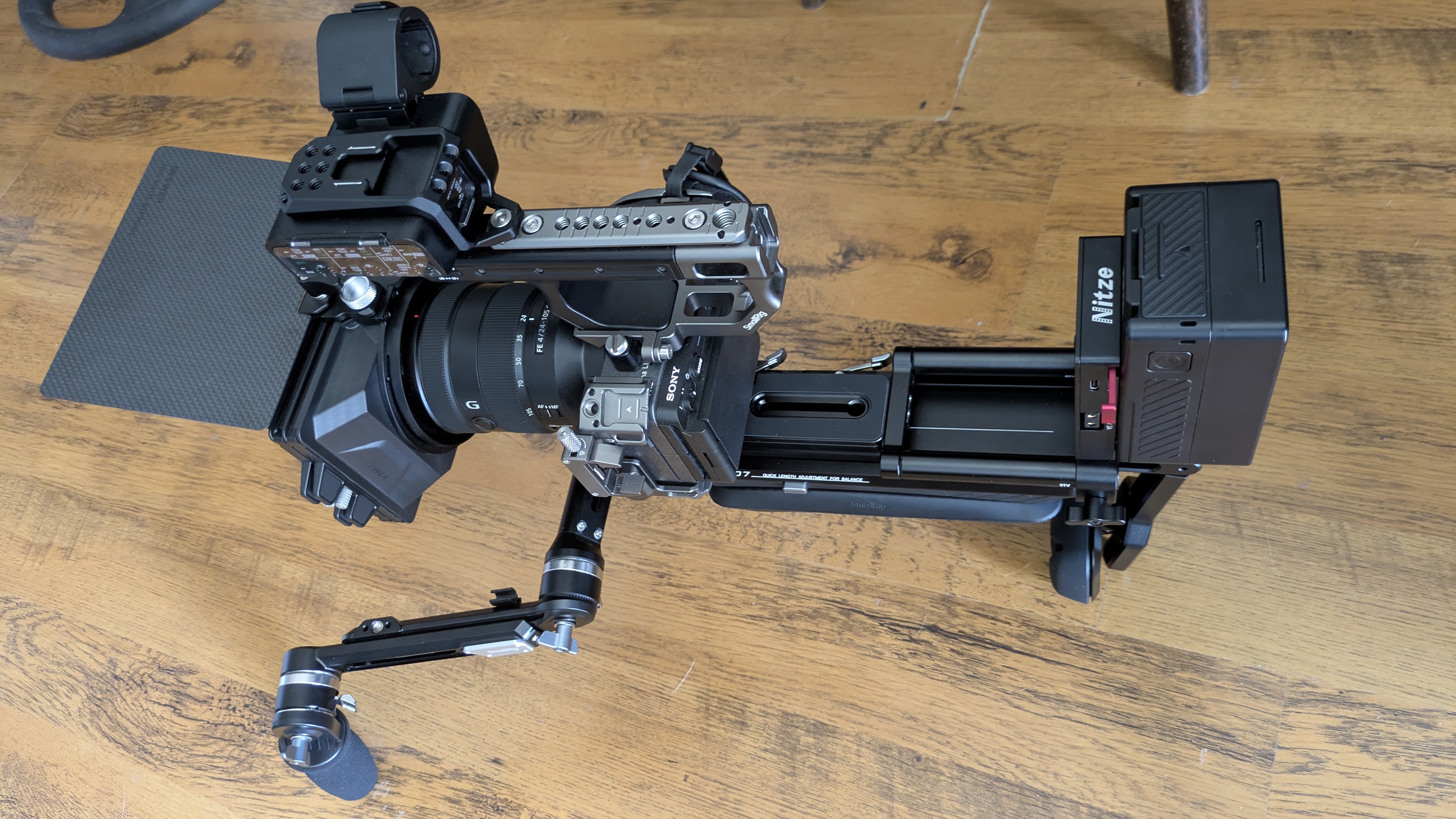 SR007 Pro Shoulder Rig | Quick Adjust Ergonomic Camera Setup