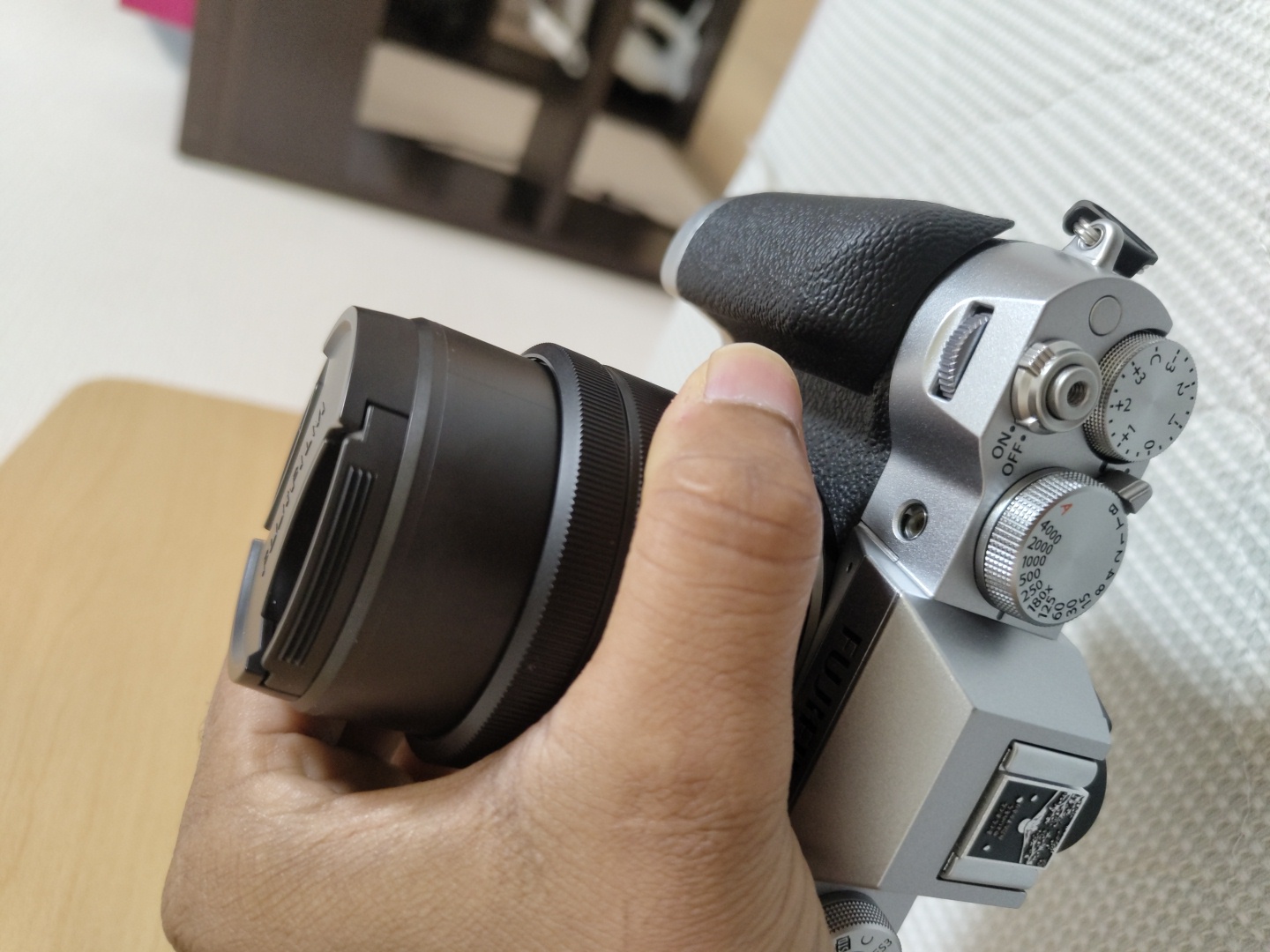 FUJIFILM X-T50 Silicone L-Shape Grip | Arca-Swiss QR