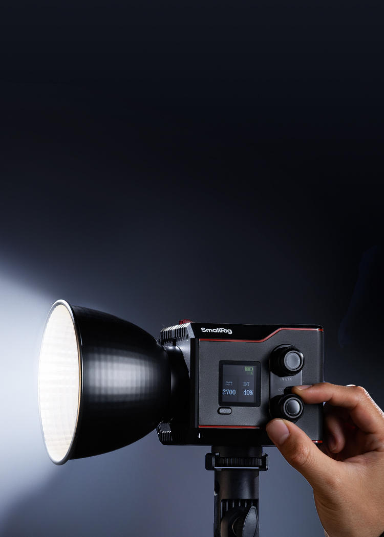 RC 60B COB LED Video Light | Portable, Silent, High CRI
