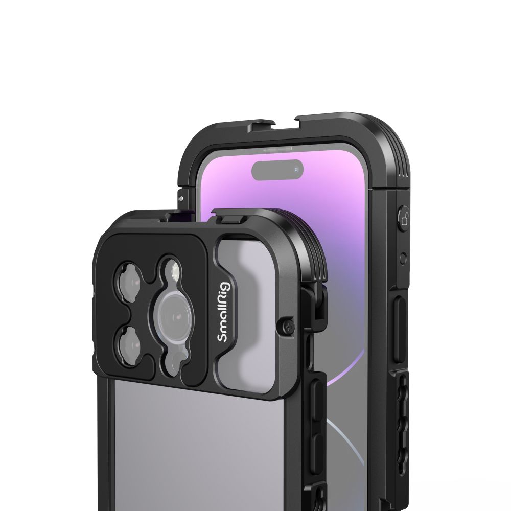 Refurbished iPhone 14 Pro Phone Cage | Compact Mobile Rig