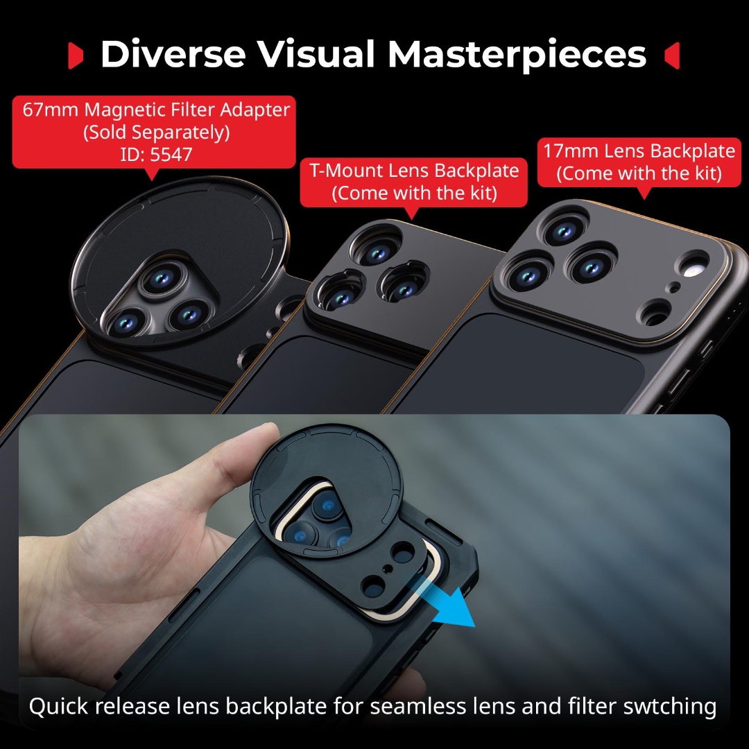 iPhone 17 Pro / 17 Pro Max | Dual Handheld Cage Kit