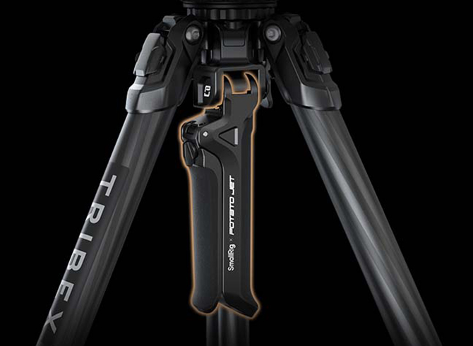 TRIBEX Hydraulic Carbon Tripod | Rapid Deploy | SmallRig