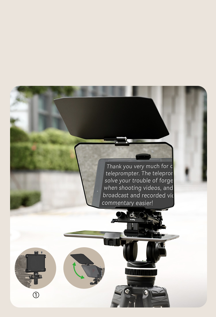 多機能テレプロンプター