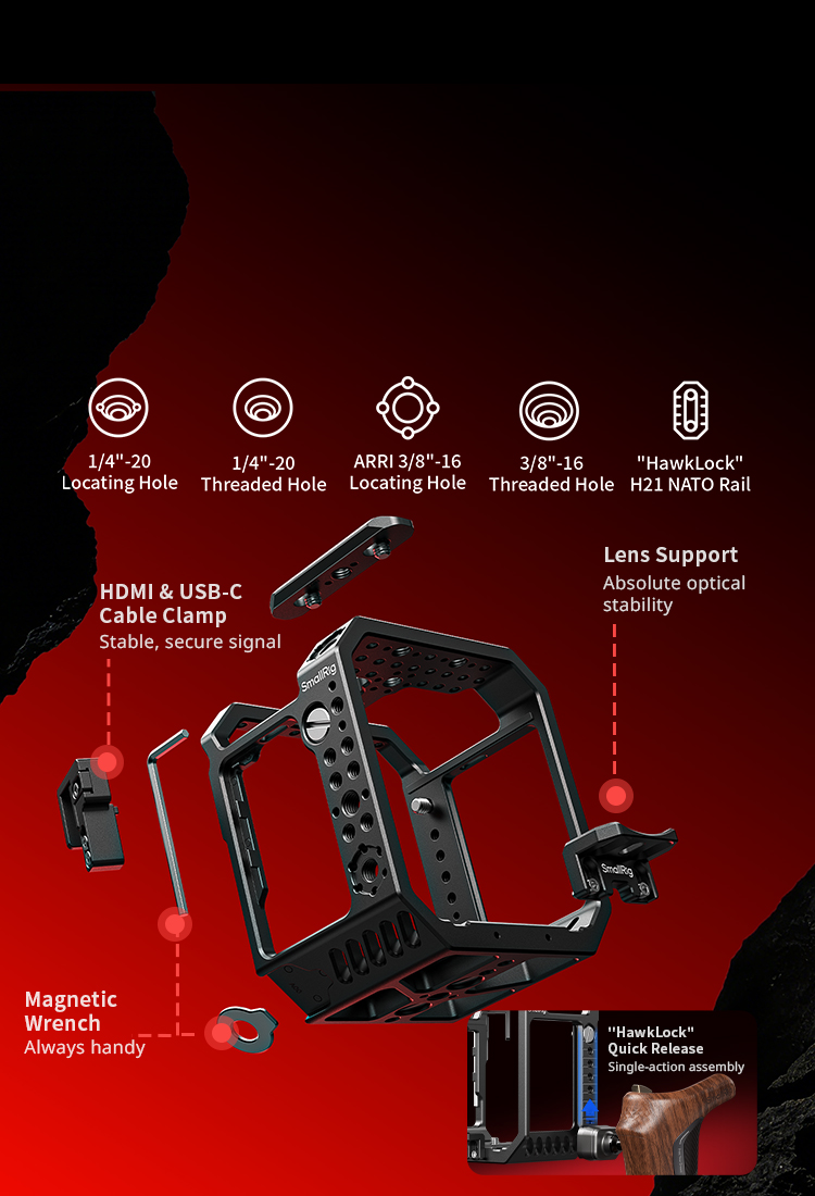 Cage for Z CAM E2-M4 Mark II | SmallRig