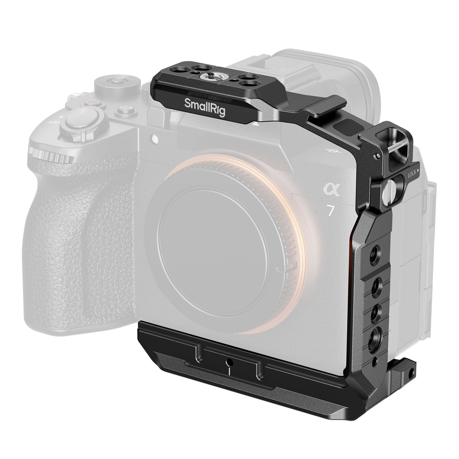 Sony A7 V / A7R V / A7 IV用カメラケージキット：フルケージ