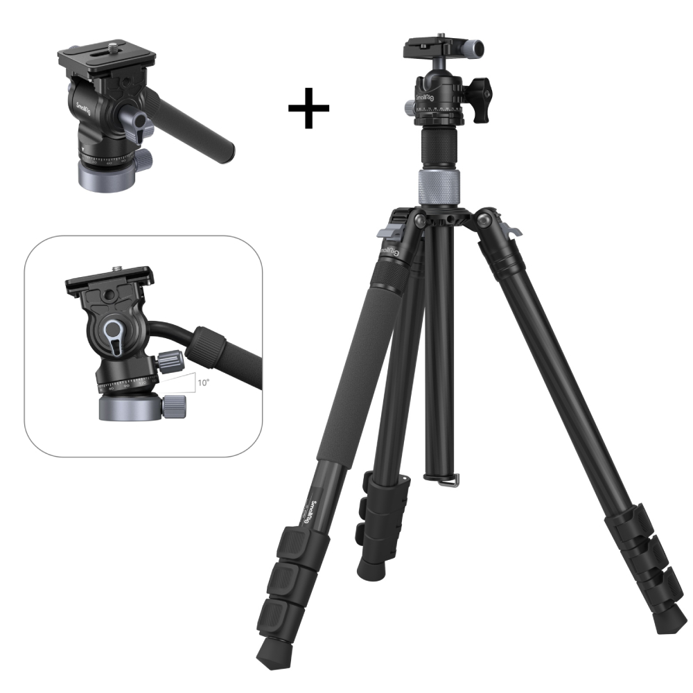 Carbon Fiber Tripod & Monopod | Travel Rig | SmallRig