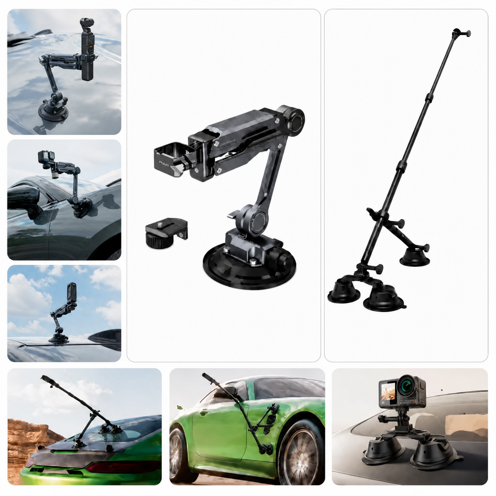 Mini Shock Absorber Arm | Smooth Video for Action Cameras