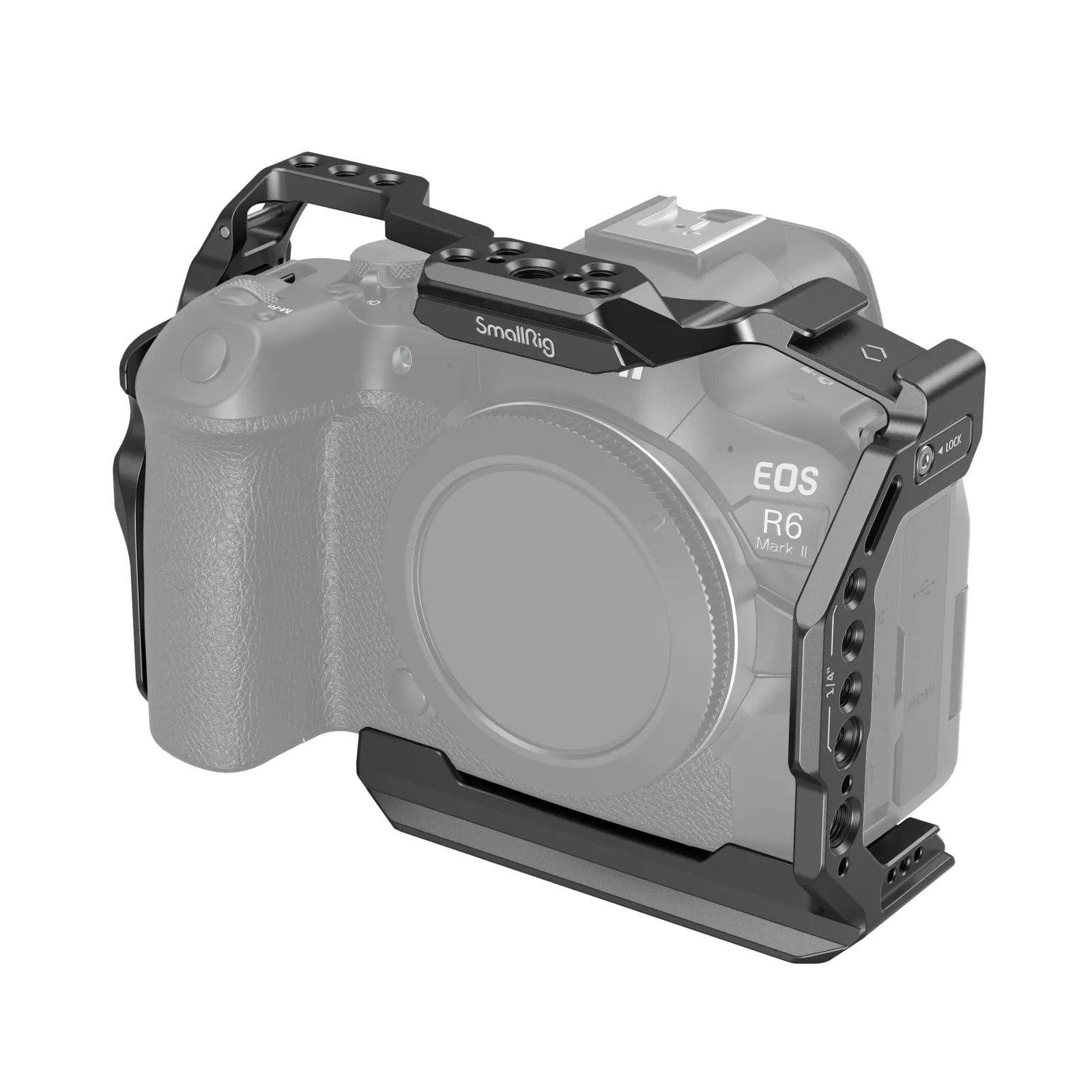 Camera Cage for R6 Mark II | Protection | NATO Rail | Arca