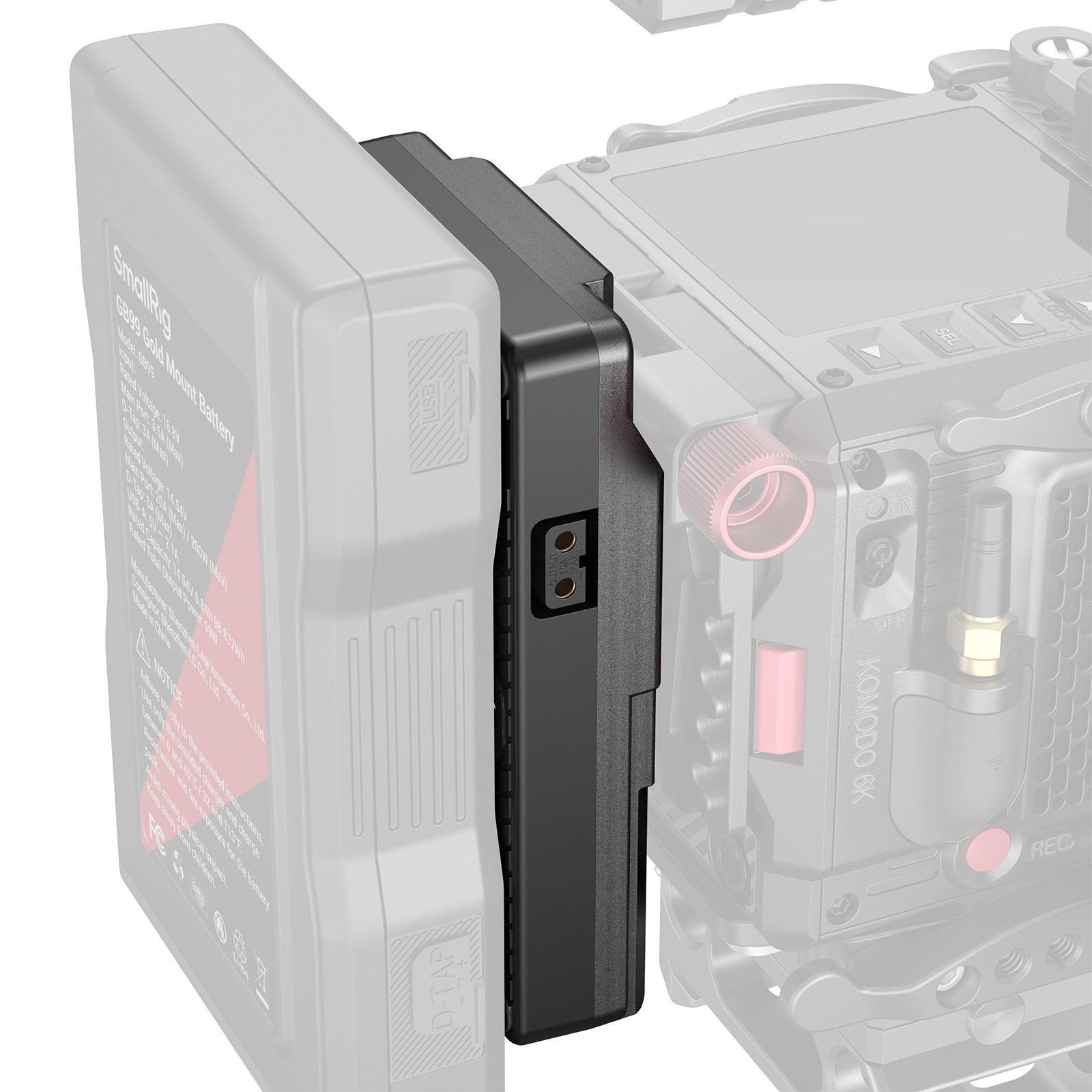 V-Mount to Gold-Mount Battery Plate | D-Tap Power