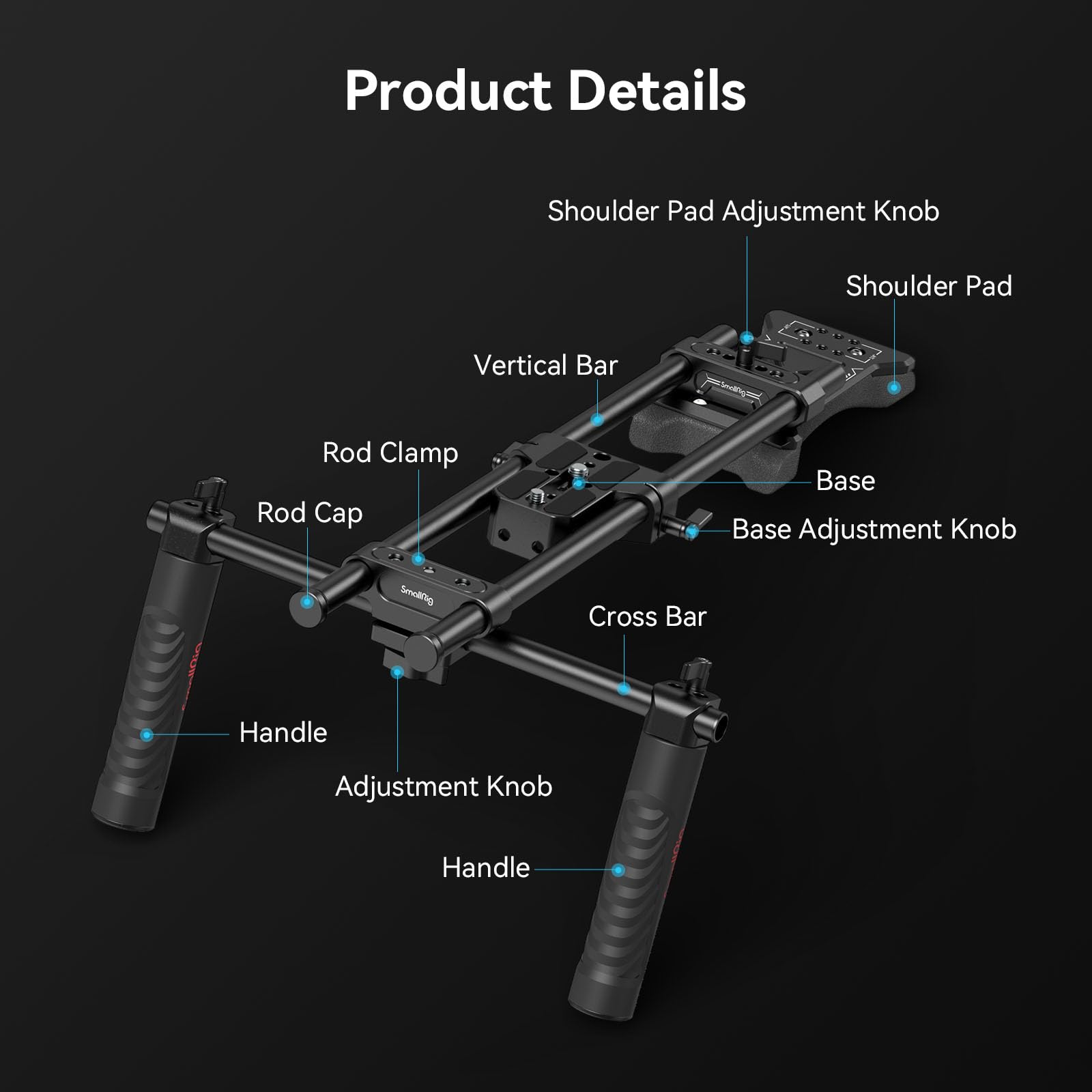 Basic Shoulder Rig | Ergonomic Camera Setup | SmallRig