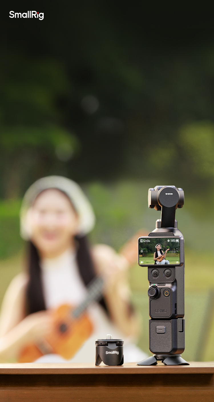 DJI Osmo Pocket 4/3用ミニクイックリリース三脚