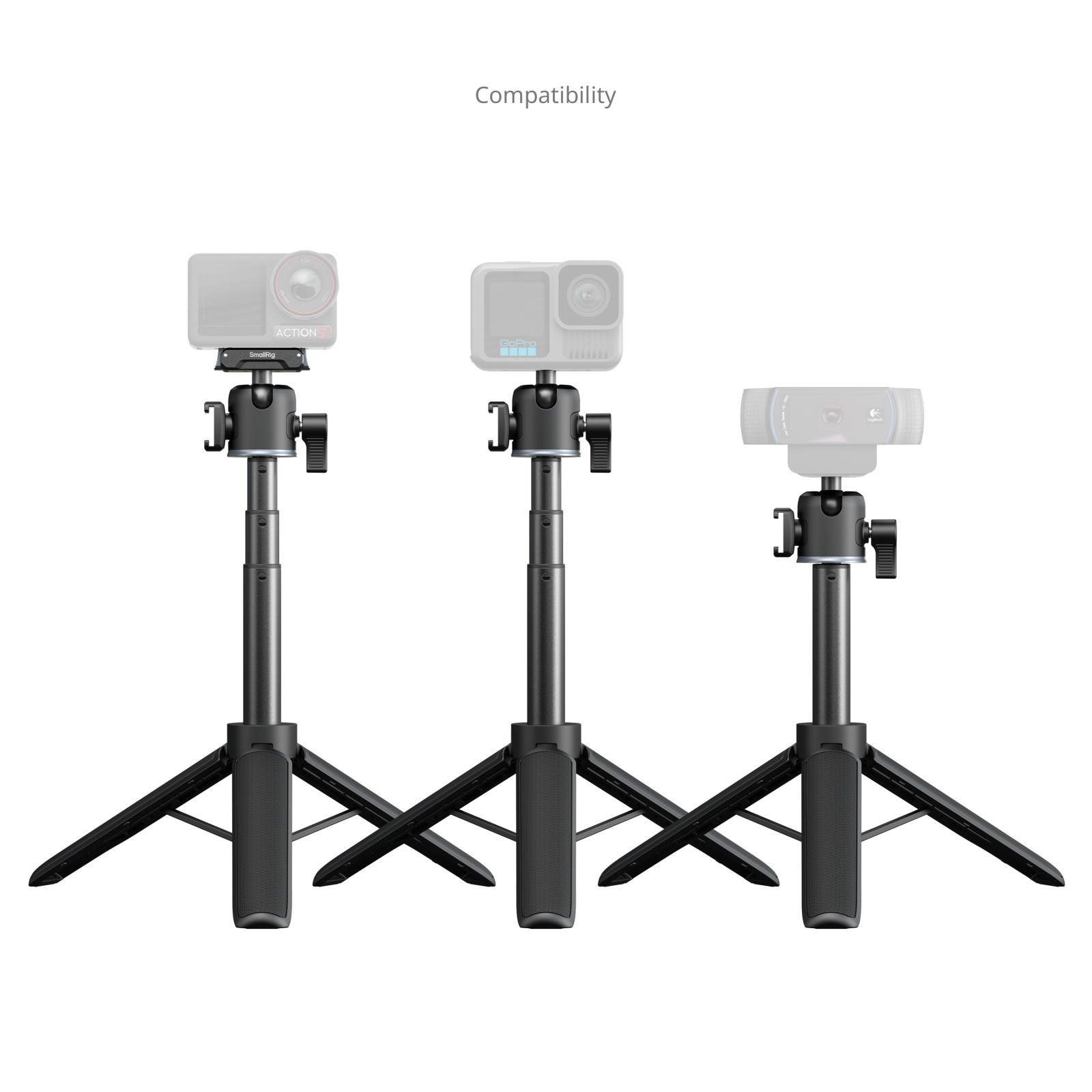 Action Cam Tripod & Selfie Stick | Quick Release | SmallRig