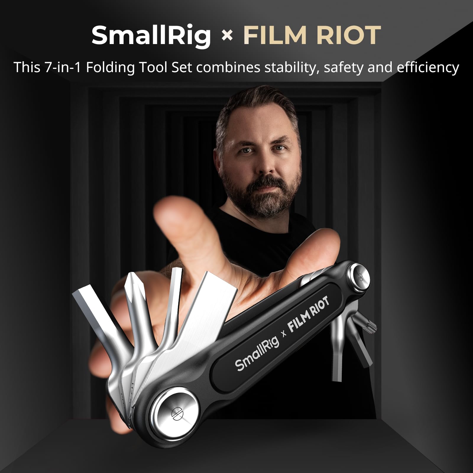 7-in-1 Folding Wrench Set | Multi-Angle Rigging | SmallRig