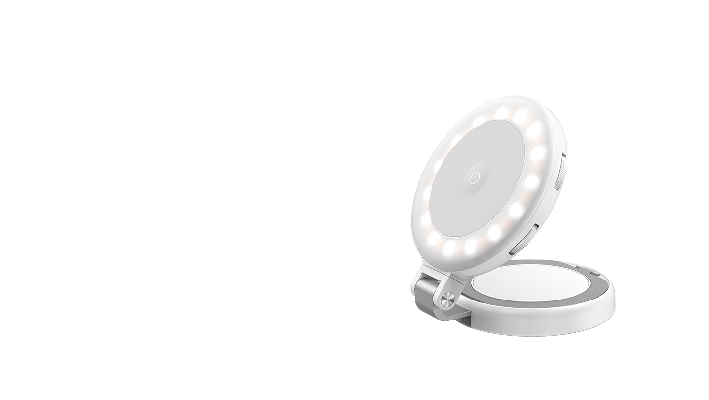 Category/Lighting System/Pocket Led Video Lights M2 LED Light with Magnetic Mount and Support for Phones-SKU:6277/
