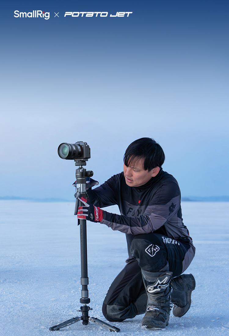 SmallRig x Potato Jet TRIBEX PRO X-Clutch Hydraulic Monopod for