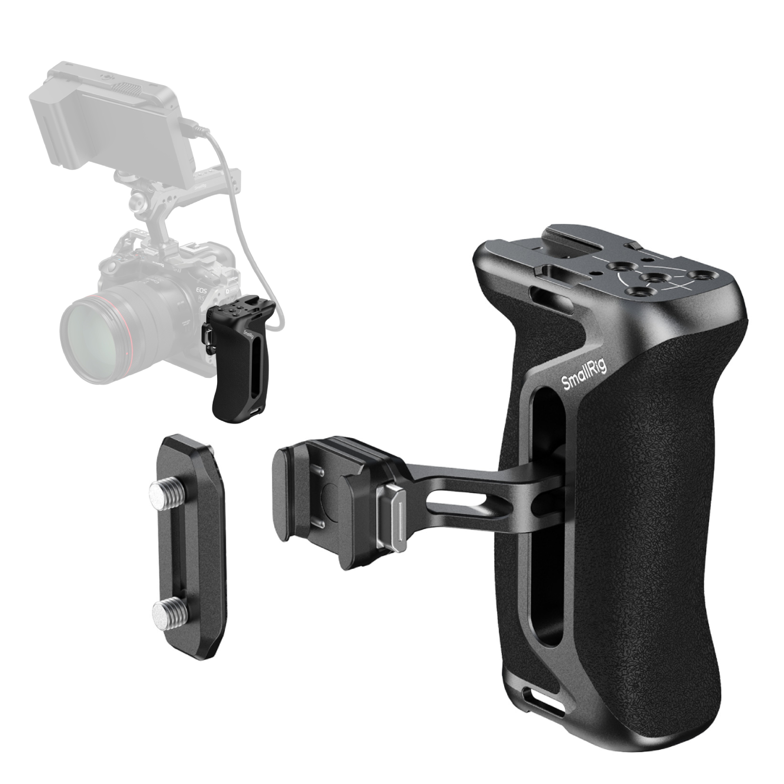 HawkLock H21 クイックリリースサイドハンドル（NATOレール付き