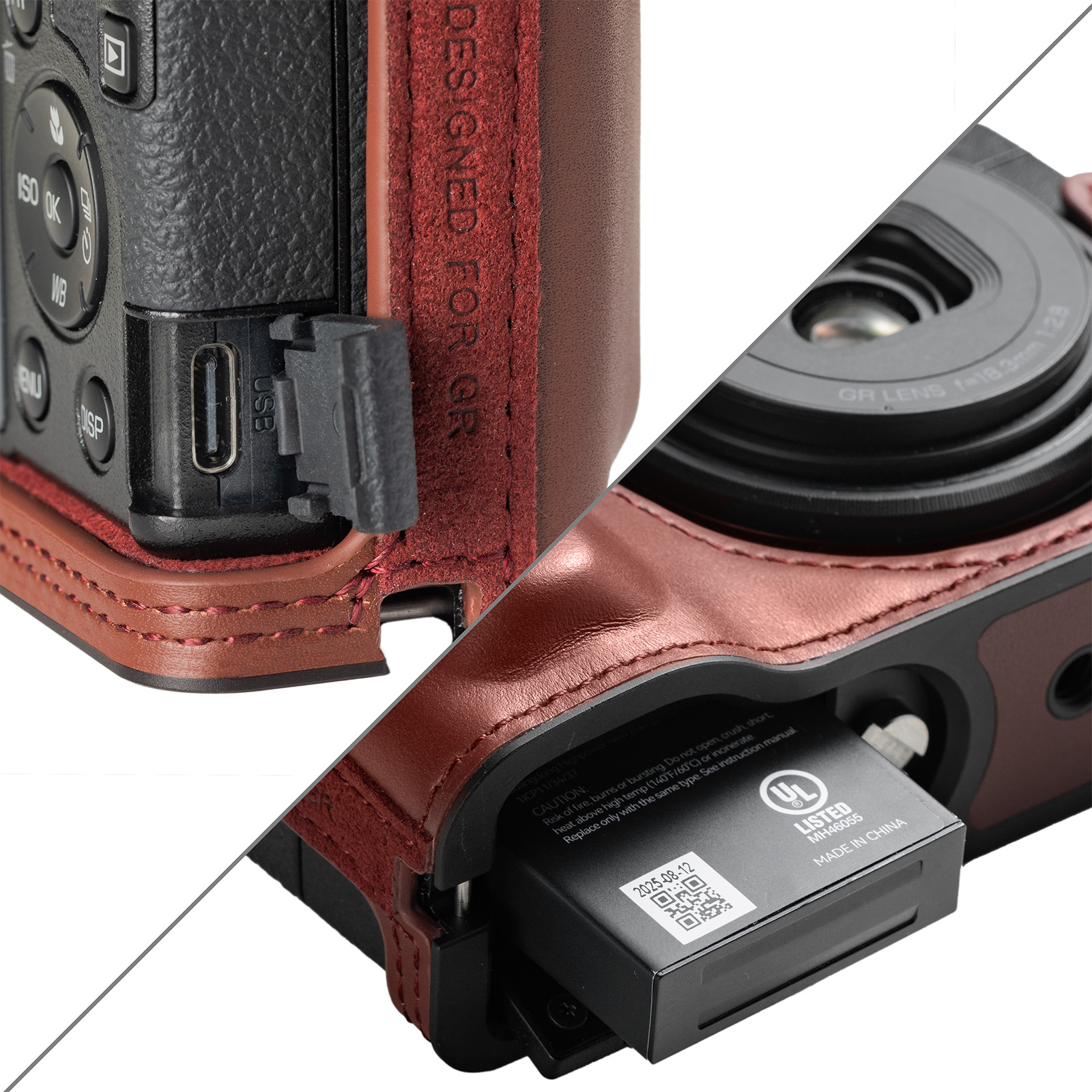SmallRig for Ricoh GR: Leather Case, Quick-Release Wrist