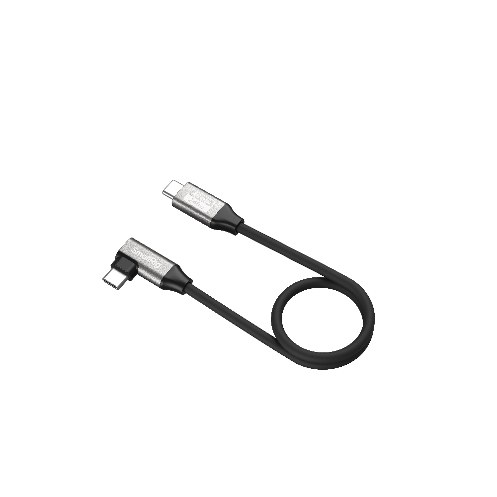 USB-C Data Cable Straight to Angled(40Gbps + 240W + 8K)