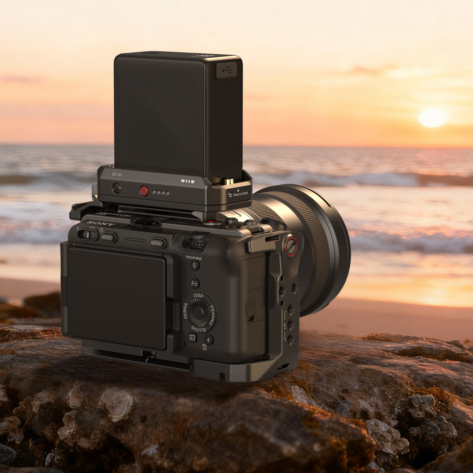 Lightweight Outdoor Power Supply Solution For Sony FX30 / FX3