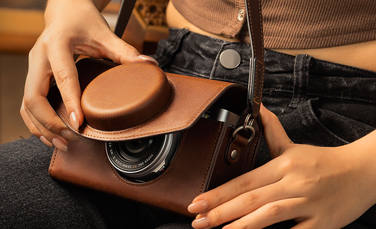 Leather Storage Bag for FUJIFILM X-E5 / X100VI | SmallRig