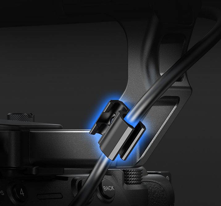 SmallRig 6777 XLR handle accessory mounting options