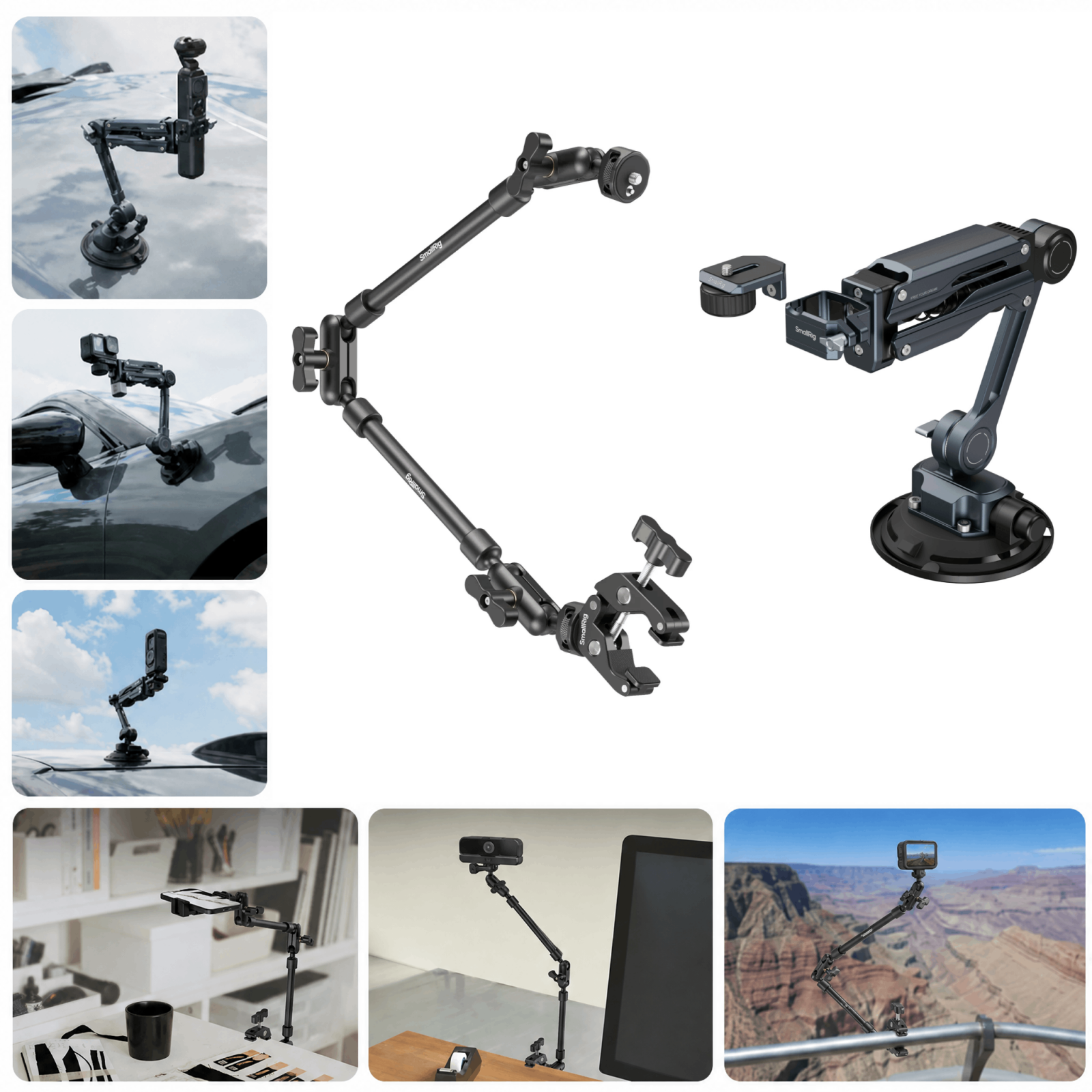 Mini Shock Absorber Arm | Smooth Video for Action Cameras