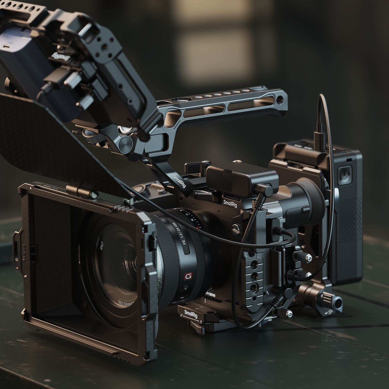 Sony FX2 Cage Kit | NATO Rail | Quick Release | HDMI Clamp