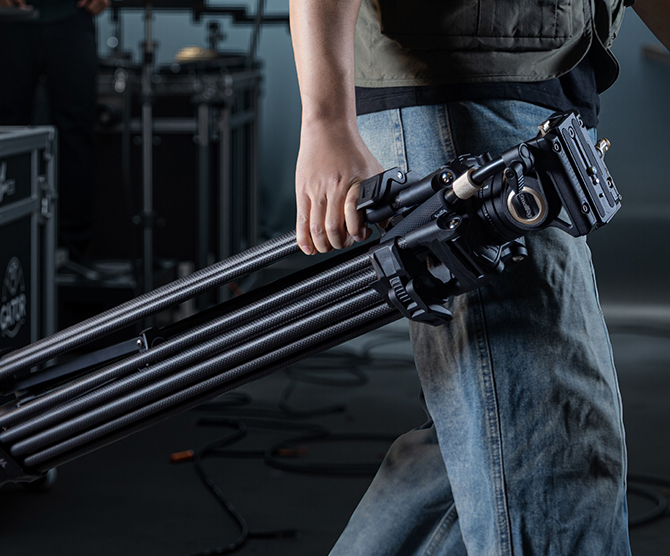 AD-80S Heavy-Duty Tripod | 15kg Capacity | Quick Setup