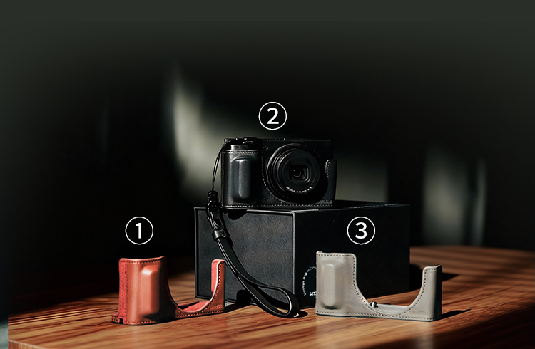 SmallRig for Ricoh GR: Leather Case, Quick-Release Wrist