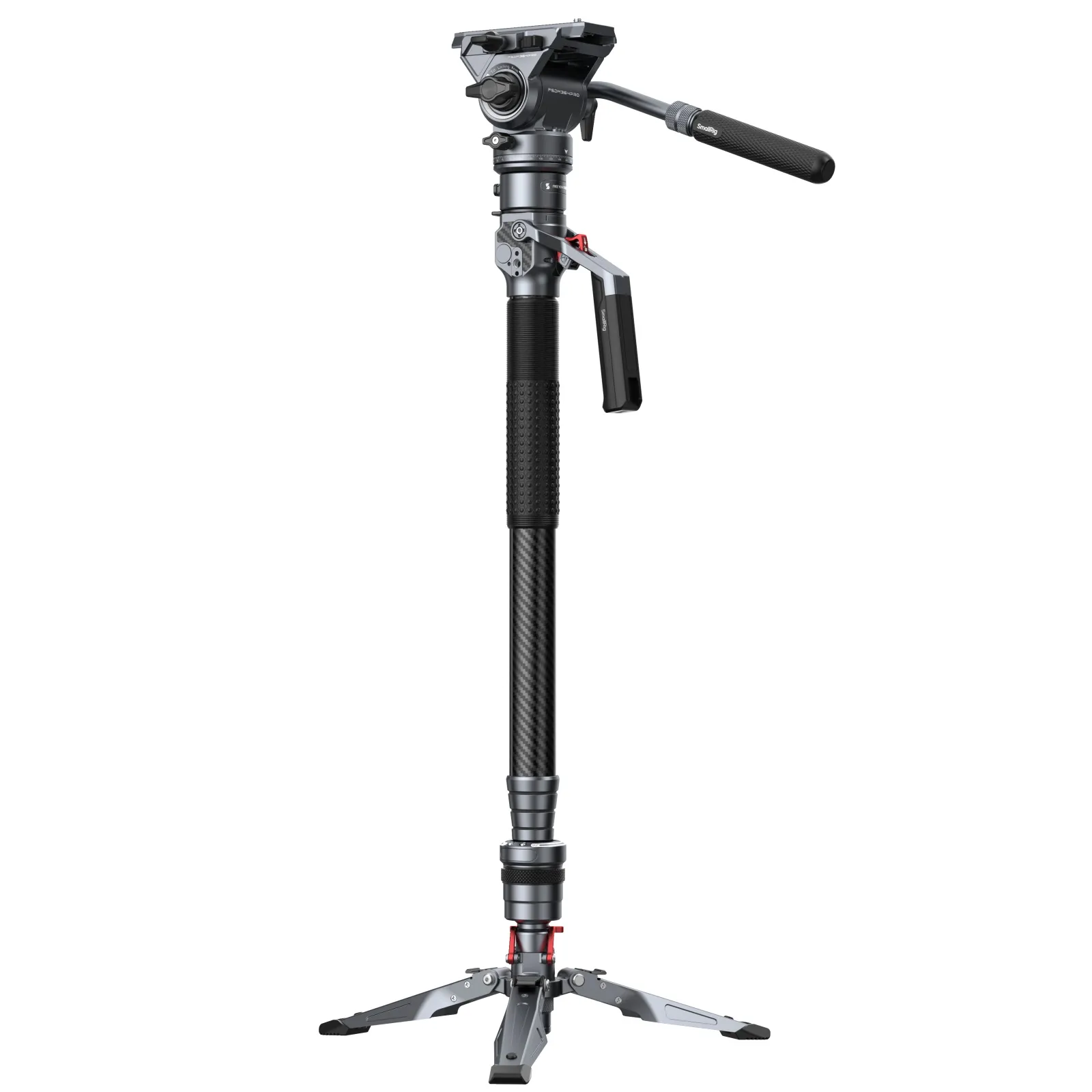 カーボンファイバー製一脚三脚（高さ175cm、耐荷重5kg、重量2.5kg 