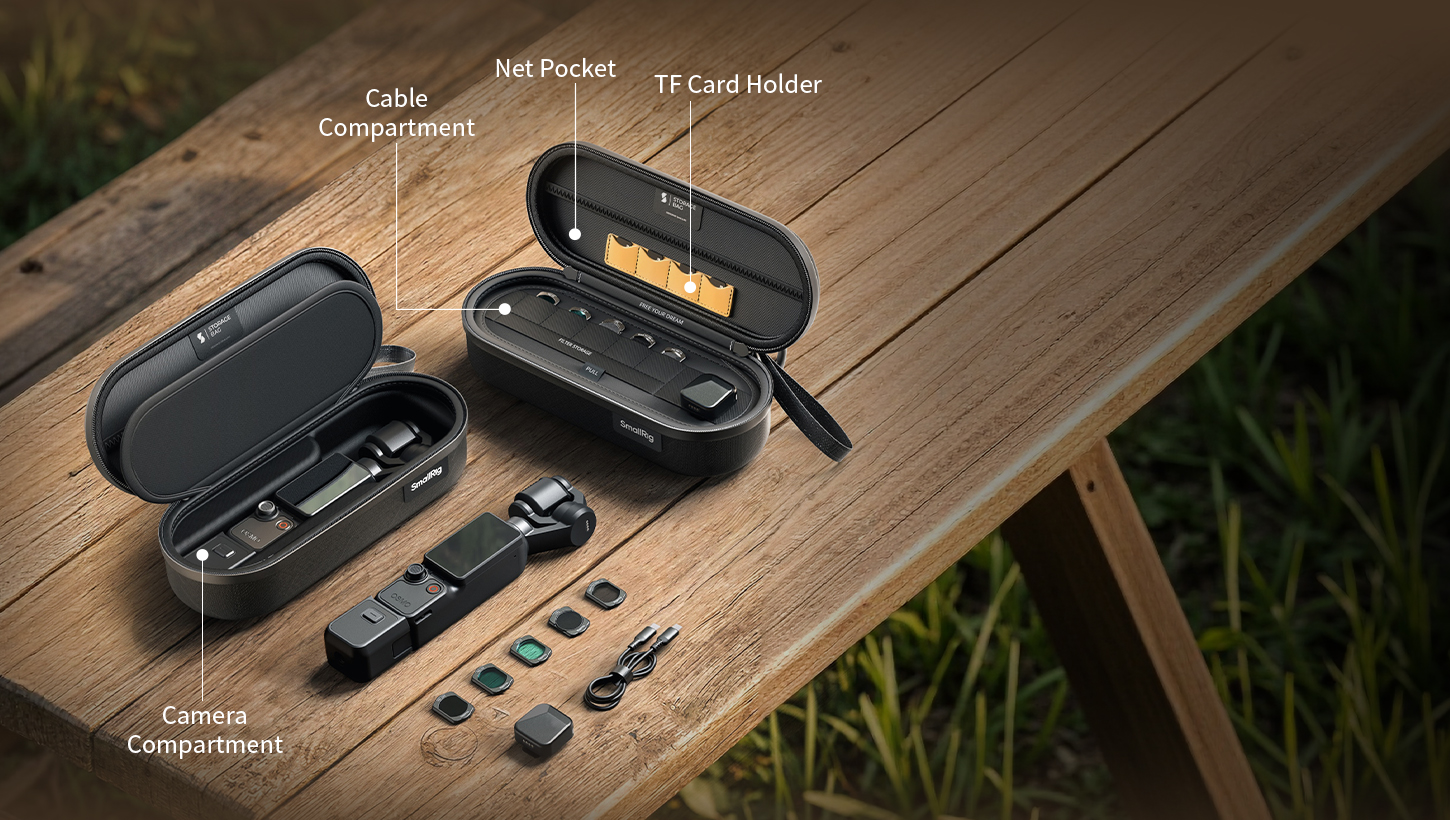 Kategori/Aksiyon Kamera Seti/DJI Osmo Pocket 4 / 3 i&ccedil;in DJI Saklama &Ccedil;antası - Markalar: DJI / Modeller: Osmo Pocket 3, Osmo Pocket 4 / &Uuml;r&uuml;n Kodu: 5992