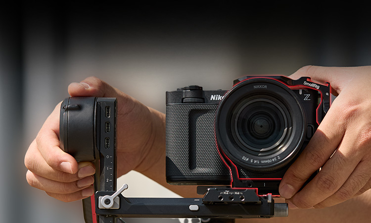 Nikon ZR用HawkLockケージキット：フルケージ、ハーフケージ、V