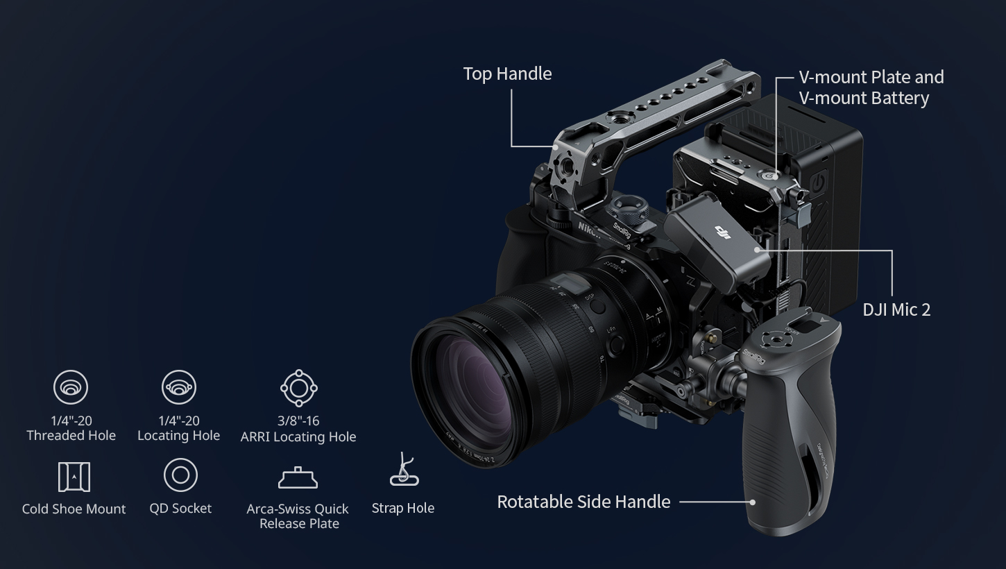 SmallRig cage protege camera nikon ZR kit 5468
