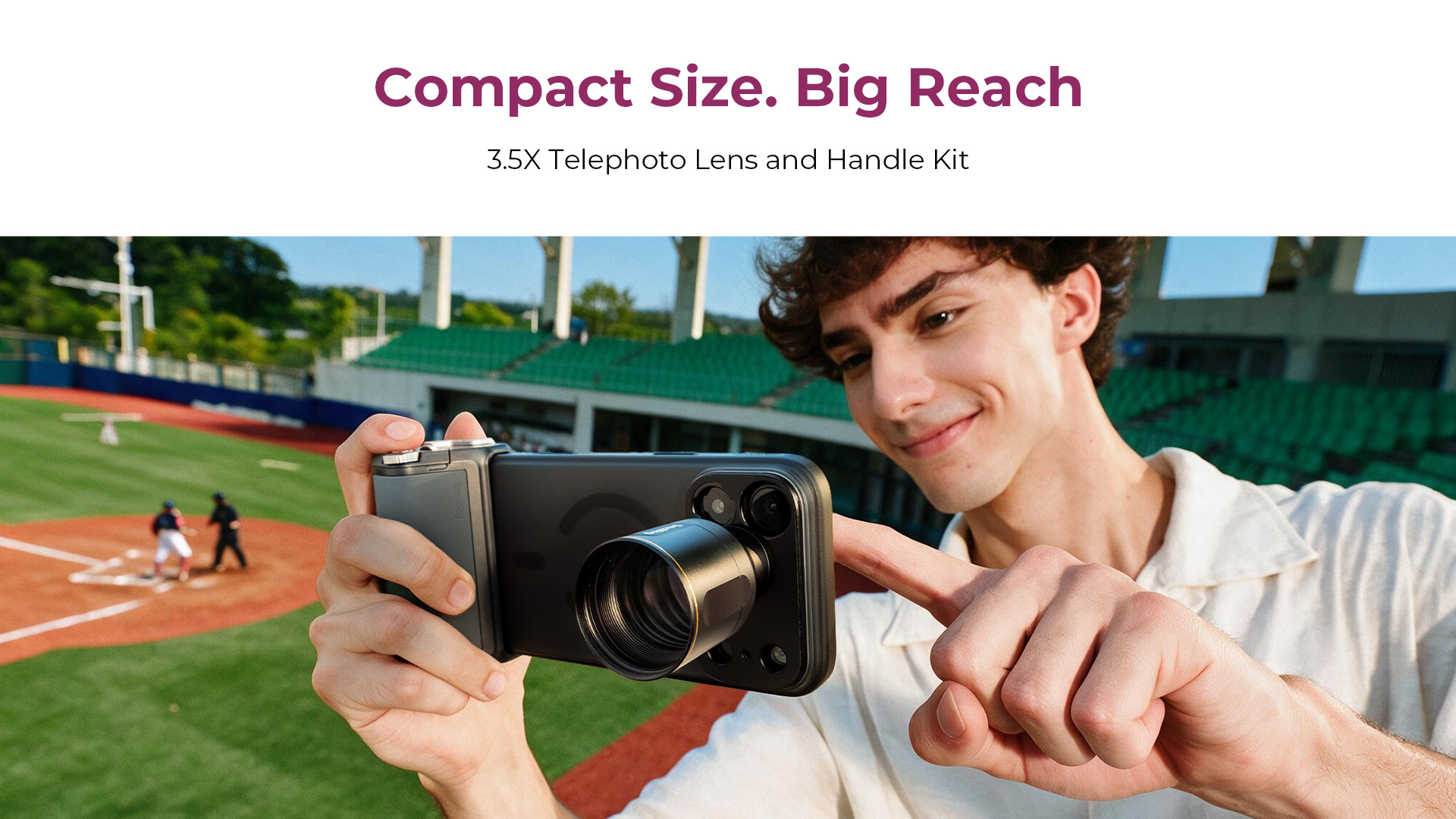 SmallRig 3.5X Telephoto Lens for iPhone 18 Series