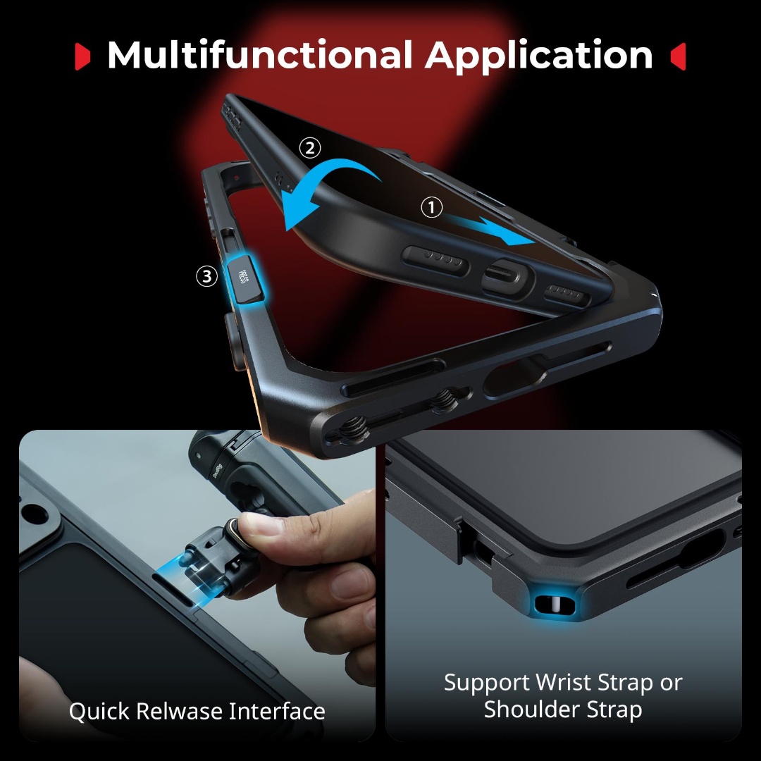 iPhone 17 Pro / 17 Pro Max | Dual Handheld Cage Kit