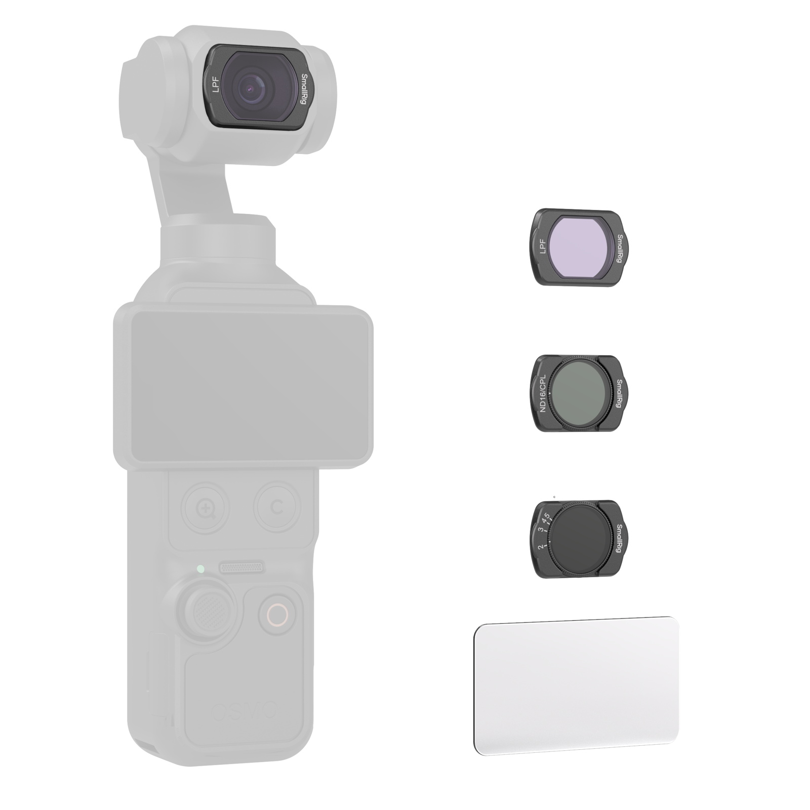 DJI Osmo Pocket 3 Filter Kit | Magnetic & Compact | SmallRig