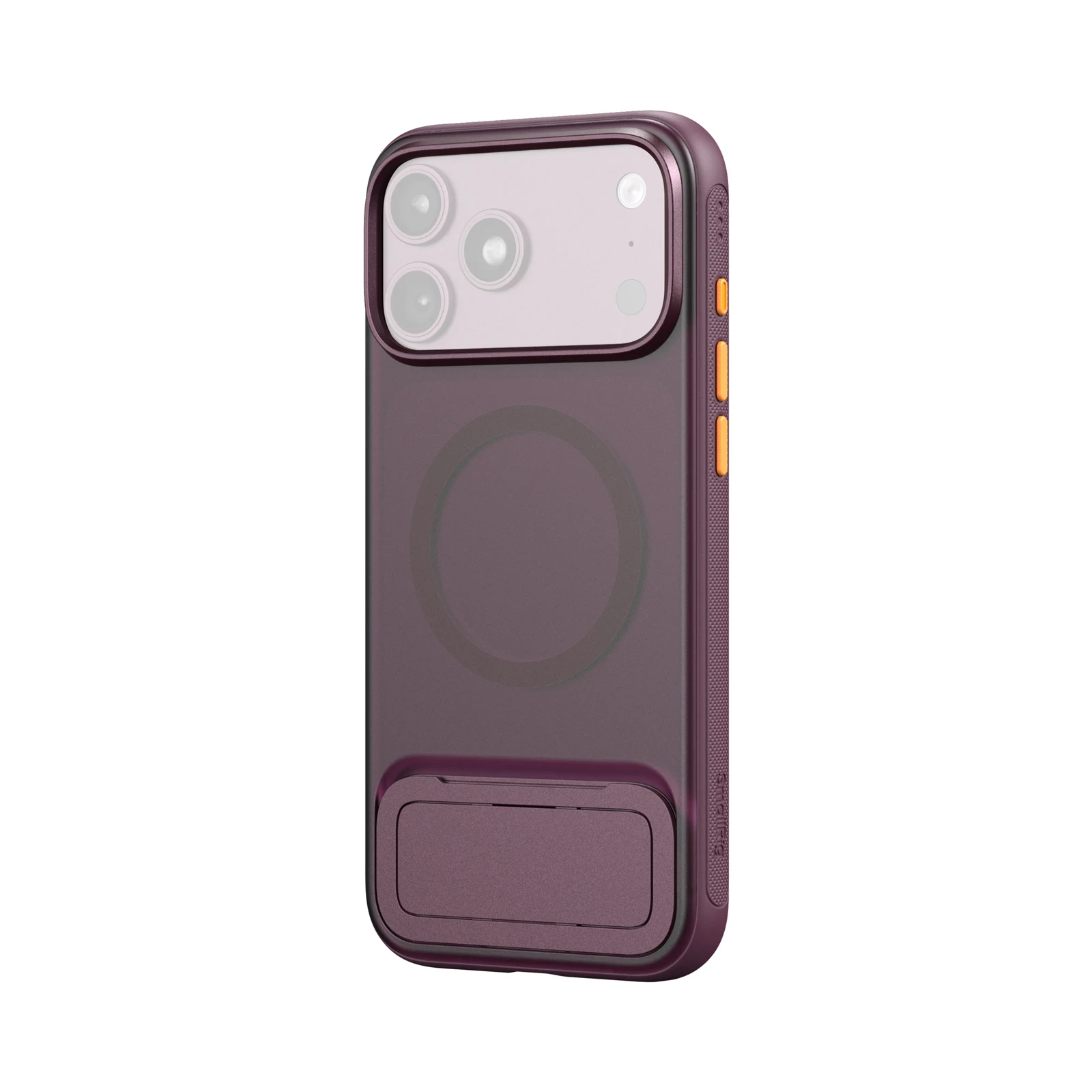 FlipLoop Multi-Angle Shooting Case for iPhone 18 Pro / 17 Pro (Dark Cherry)