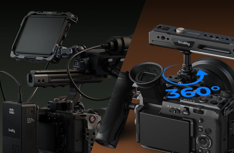 Sony FX2 Cage | Arca-Swiss QR Mounts | SmallRig