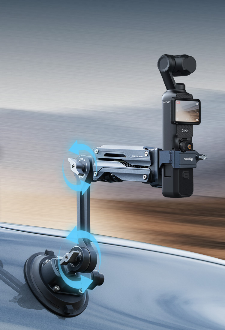 mini Shock Absorber Arm for DJI Osmo Pocket 3 / GoPro HERO13