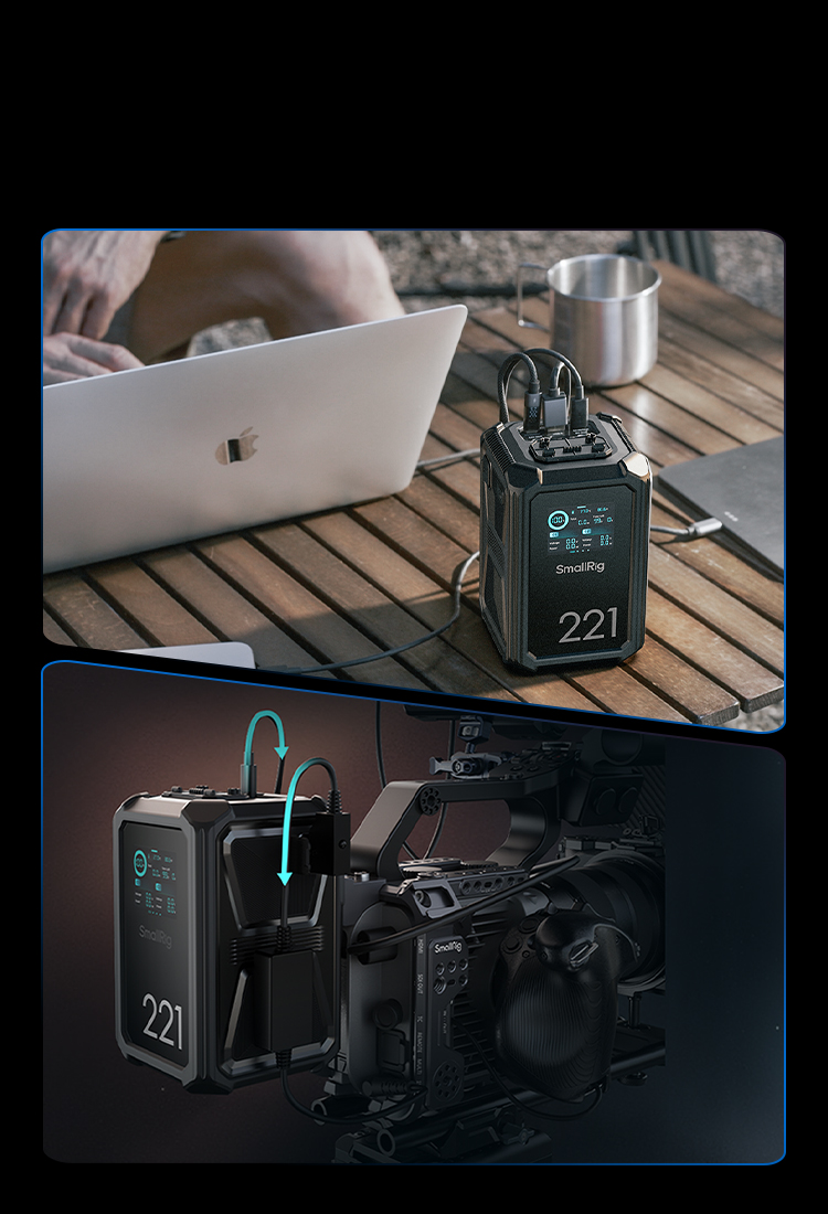 SmallRig X-Touch Smart Triple-Proof V-Mount Battery X99 | Smart