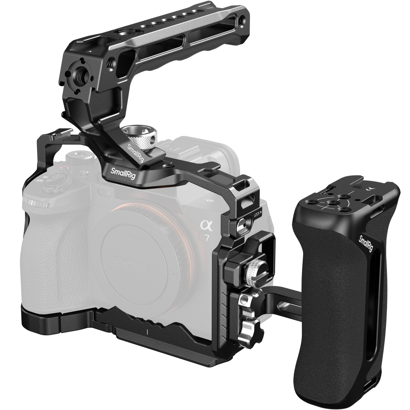 SmallRig Sony Alpha 7 V / 7R V / 7 IV / 7S III用ケージキット（アドバンス版） 製品画像 1
