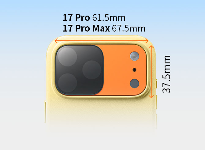 Square ND & 1/4 Black Mist Magnetic Filter Kit for iPhone 17 Pro