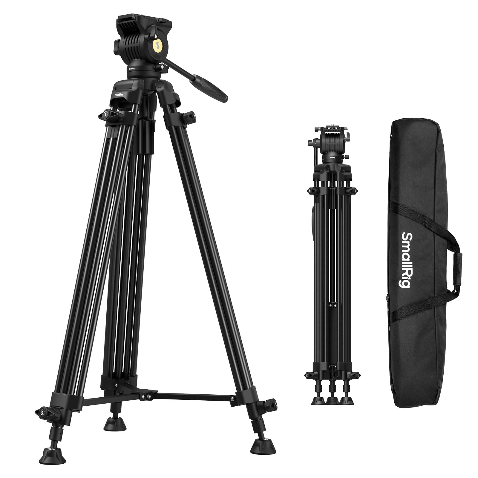 Heavy-Duty Aluminum Tripod | Ultralight 8kg Load | SmallRig