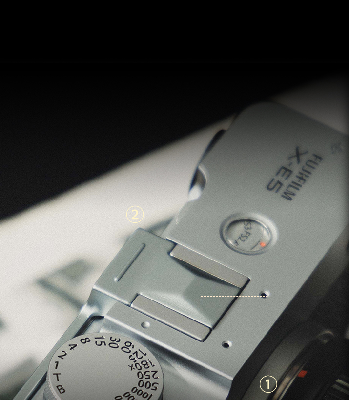 Handgrip - L-Plate Handgreep - Geschikt voor de Fujifilm X-T2 MK-XT2G (Meike