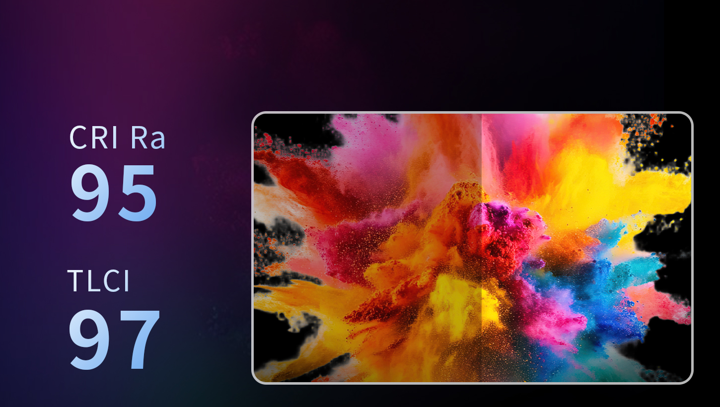 True-to-Life Color Accuracy