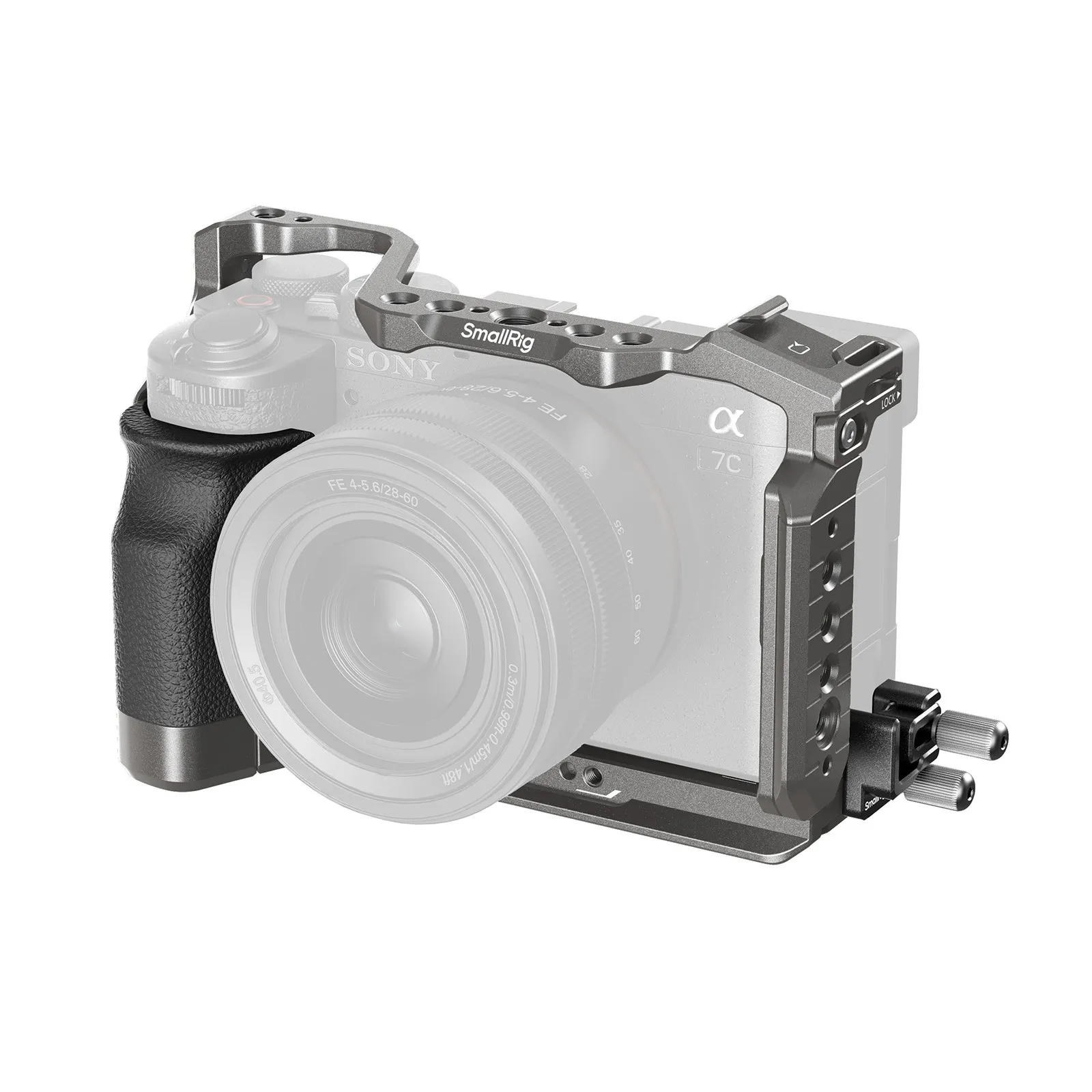 A7C II / 7CR Camera Cage | HawkLock Quick Release Kit