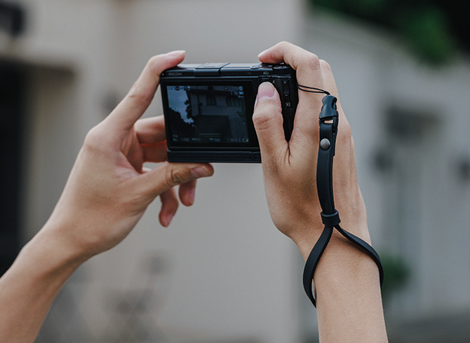 SmallRig for Ricoh GR: Leather Case, Quick-Release Wrist